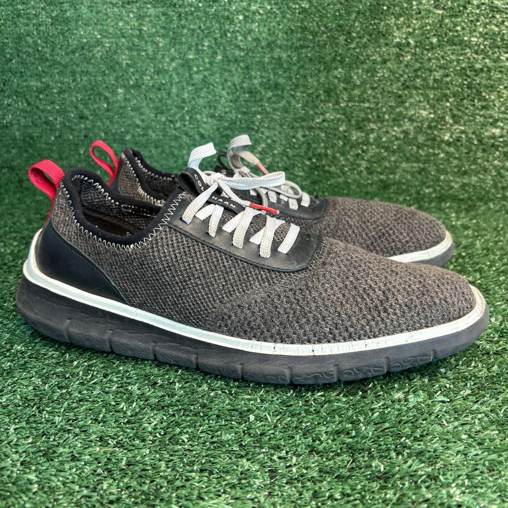 Cole Haan Generation Zerogrand Stitchlite Knit Oxford Sneaker Brown Mens Size 11